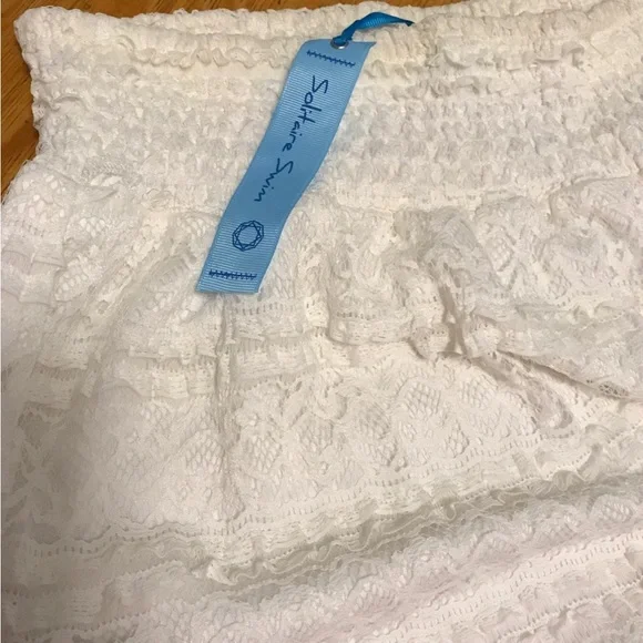 MIDI Skirt Spring Lace Swim Skirt Coverup Small New with tags - Picture 7 of 7